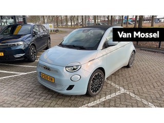 Fiat 500 La Prima 42 kWh | Cabrio | Navi | Leder |