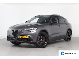 Alfa Romeo Stelvio 2.0 T AWD B-Tech 280 Pk | Harman/kardon | Open Dak | Leder | Memory | Cruise Adaptive | Trekhaak Afn. | Xenon | Stoelverwarming | 20 Inch Lichtmetalen Velgen