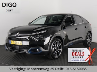Citroën C4 SHINE ACCU 95%! BEREIK WLTP 349 GARANTIE 9-2032* PDC V+A . CAMERA .BSM. APPLE CARPLAY & ANDROID AUTO . STOELVERWARMING . DODEHOEK DETECTIE