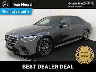 Mercedes-Benz S-klasse 580 4MATIC Lang AMG Line / Business Class pakket/ E-ABC/ Rijassistentiepakket/ Exclusiefpakket/ Nappa leder/ Burmester 4D/ HUD/ 21"/ €282.000 nieuw!