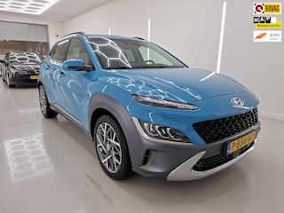 Hyundai Kona 1.6 GDI HEV Premium= orig/NL+Led+Volleder+Krell-Sound+stoel&stuur-verw+18"Lmv = ZEER LUXE !!