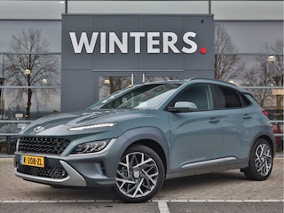 Hyundai Kona 1.6 GDI HEV Premium Sky | Automaat | Cruise Control Adaptief | Navigatie | Camera | Leder | Stoel+StuurVerwarming |