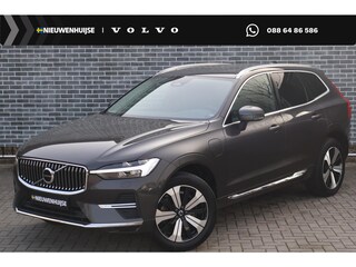 Volvo XC60 Plug-in Hybrid T6 AWD Plus Bright | Long Range | Panoramadak | Lederen bekleding | Adaptive cruise control | Stoel- en stuurverwarming | Actieve LED koplampen | Verwarmbare voorruit | Standkachel | Verwarmbare achterbank | Navigatie | Apple Carplay / Android Auto |