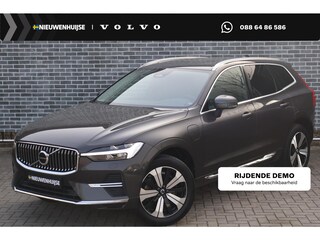 Volvo XC60 Plug-in Hybrid T6 AWD Plus Bright | Long Range | Panoramadak | Lederen bekleding | Adaptive cruise control | Stoel- en stuurverwarming | Actieve LED koplampen | Verwarmbare voorruit | Standkachel | Verwarmbare achterbank | Navigatie | Apple Carplay / Android Auto |