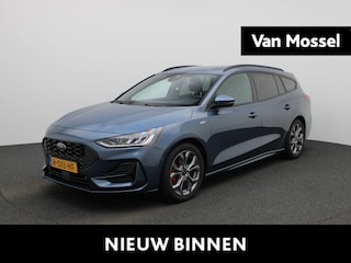 Ford Focus Wagon 1.0 EcoBoost Hybrid ST Line Style | STOEL, STUUR EN VOORRUITVERWARMING | ACHTERUITRIJCAMERA | PARKEERSENSOREN | CRUISE CONTROL | APPLE CARPLAY / ANDROID AUTO | KEYLESS ENTRY EN START | TREKHAAK |