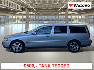 Volvo V70 2.4 Edition II Dealer onderhoud, trekhaak, leder interieur...