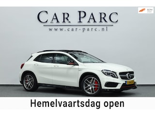 Mercedes-Benz GLA AMG 45 4MATIC Edition 1 LED/PANO/CARPLAY/HALF LEDER+S.VERWARMING/LMV/CAM/CRUISE/12 MND GARANTIE