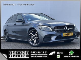 Mercedes-Benz C-klasse 200 184pk Aut9 Solution + AMG 360°Cam Leder Carplay Business
