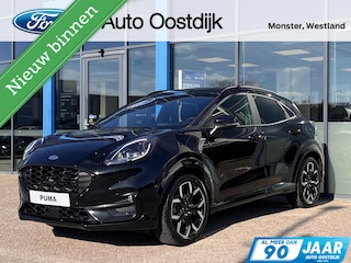 Ford Puma 1.0 EcoBoost Hybrid ST-Line X 125PK Automaat Camera B&O Carplay Cruise Control Climate Navi Half Leder *Sportieve looks*