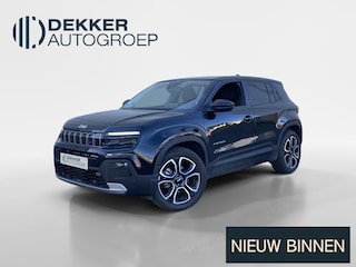 Jeep Avenger 1st Edition 54 kWh Volcano Black Navigatie -Apple Car/Play Android Auto - Winterbanden set met velgen - Orgineeel NL auto