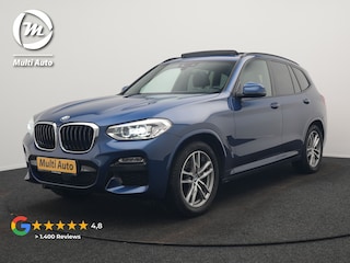 BMW X3 xDrive20i M Sport Shadow 184pk Dealer O.H | Trekhaak af Fabriek | Panodak | Adaptive Cruise | Sportstoelen Memory | Harman Kardon |  Head Up | 19"L.M | BLIS |