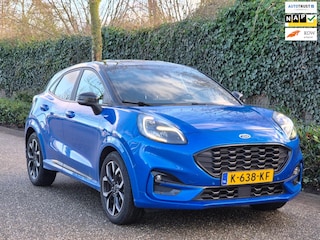 Ford Puma 1.0 EcoBoost Hybrid ST-Line X Android Adaptive Cruise Line Assist Dode hoek Full optie zwart dak LED NAP Camera Trekhaak
