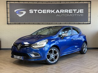Renault Clio 1.2 GT 120pk AUT | Navi | Bose | 17" | Led | PDC | Clima | Sportstoelen | Keurig netjes en goed onderhouden!