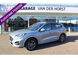 Ford Kuga 2.5-225 PK PHEV ST-Line X. 1500kg Trekgewicht Hybride rijden voor een reële prijs ! Autm. airco, Stoel- en voorraamverw., Side- en lane assist, Adaptieve cruise cntrl, elektr. achterklep, Keyless entry/keyless go, Trekhaak , Navigatie, Telefoonvoorb. etc