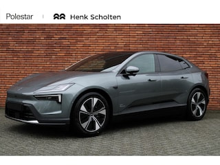 Polestar 4 Long Range Single Motor Prime 100 kWh | Panoramisch dak | Pilot Assist | 360° 3D Camera | Harman Kardon Premium Sound | ​Head-up display | Verlicht logo | Pixel LED-koplampen met adaptief groot licht | Touchscreen achterin | 12-voudig verstelbare stoelen | Elektrisch verstelbare achterstoelen | Verwarmd stuurwiel en verwarmbare achterstoelen | Klimaatregeling met 3 zones | Intelligente luchtreiniging | 22 kW AC-laden