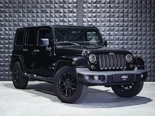 Jeep Wrangler Unlimited 3.8 Sahara | 18"| Morel Hifi | Camera | Trekh. | Leer | Stl. verw. | Rear Seat Entertainment |