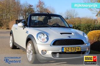 Mini Mini 1.6 184pk Chili Cabrio ECC/cruise/navi/half leer/17 inch lm