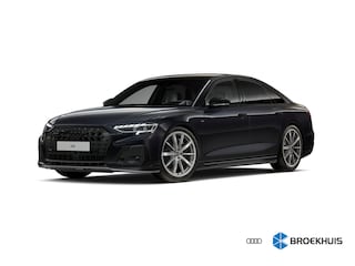 Audi A8 60 TFSI e quattro 492PK | Panorama Dak | Stoelventilatie + massage voor en achter | Softclose | 4-wiel sturing