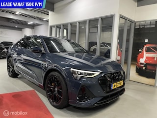 Audi E-tron 55 quattro 3XSLINE N.A.P 95 kWh 408 PK LEER VIRTUAL CRUISE VELGEN LED STOELVERW.Zeer netjes