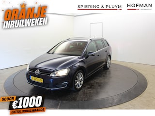 Volkswagen Golf 1.4 TSI Highline APK t/m 2027 Automaat Camera Leder Trekhaak Dodeh Detec Dealer onderhoudsen Clima PDC Stoelverwarming
