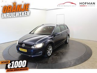 Volkswagen Golf 1.4 TSI Highline APK t/m 2027 Automaat Camera Leder Trekhaak Dodeh Detec Dealer onderhoudsen Clima PDC Stoelverwarming