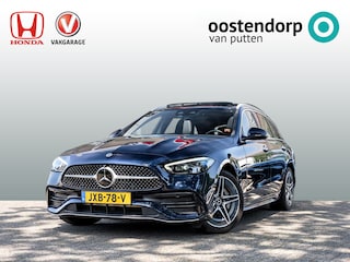 Mercedes-Benz C-klasse Estate C300e Plug-In Hybrid AMG Line | BTW auto | Volle auto | Pano-dak | HUD | Trekhaak | Sfeerverlichting | Burmester | Memory seats | 360 camera