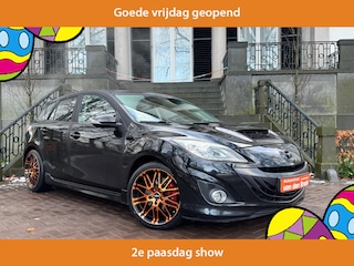 Mazda 3 2.3 DiSi Turbo MPS 260Pk Xenon Navi Leder Climate Cruise Ctr Stoelverwarming Nw Apk