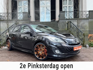 Mazda 3 2.3 DiSi Turbo MPS 260Pk Xenon Navi Leder Climate Cruise Ctr Stoelverwarming Nw Apk