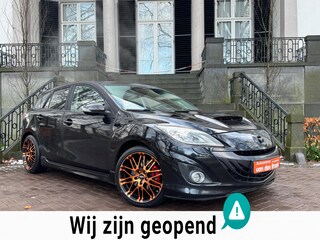 Mazda 3 2.3 DiSi Turbo MPS 260Pk Xenon Navi Leder Climate Cruise Ctr Stoelverwarming Nw Apk