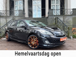 Mazda 3 2.3 DiSi Turbo MPS 260Pk Xenon Navi Leder Climate Cruise Ctr Stoelverwarming Nw Apk