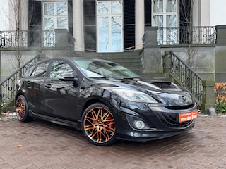 Mazda 3 2.3 DiSi Turbo MPS 260Pk Xenon Navi Leder Climate Cruise Ctr Stoelverwarming Nw Apk