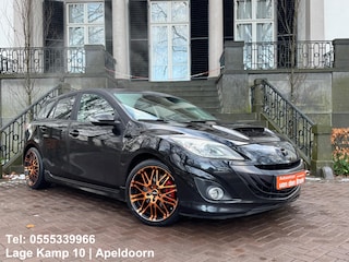 Mazda 3 2.3 DiSi Turbo MPS 260Pk Xenon Navi Leder Climate Cruise Ctr Stoelverwarming Nw Apk