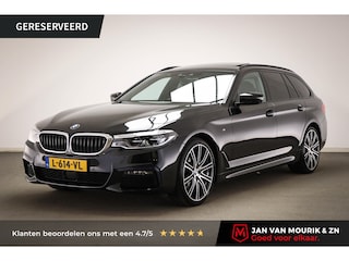 BMW 5-serie Touring 530i M-Sport High Executive | PANORAMADAK | HOUTAFWERKING | STUURVERWARMING | 360 CAMERA | 20"