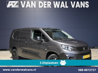 Peugeot Partner 1.5 BlueHDI 102pk L2H1 Euro6 Airco | 3-Zits | Apple Carplay | Camera | Cruisecontrol | Trekhaak Android Auto, Parkeersensoren, Bijrijdersbank
