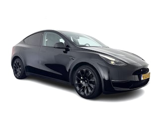 Tesla Model Y Long Range AWD 75 kWh Black-Line [ 3-Fase-11kW ] {SOH-82%} (INCL-BTW) Aut. *PANO | AUTO-PILOT | LEATHER | NAVI-FULLMAP | MATRIX-LED | KEYLESS | CAMERA | DAB+ | HEATED-COMFORTSEATS | PRIVACYGLASS | TOPVIEW | TOWBAR |  20''ALU*