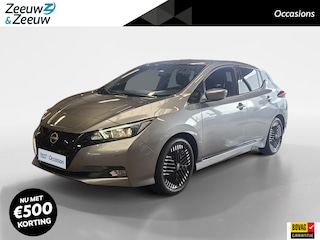 Nissan Leaf N-Connecta 40 kWh Apple Carplay/Android Auto | Navi | Metallic lak | Rondomzicht camera | Warmtepomp | Bovag garantie | NAP