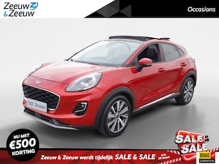 Ford Puma 1.0 EcoBoost Hybrid Titanium X First Edition 1e Eigenaar | Metallic lak | Schuif/kanteldak | Trekhaak | Bovag garantie | NAP