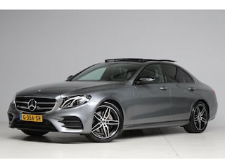 Mercedes-Benz E-klasse 200 AMG Night Pakket | burmester | panoramadak | 360 camera | elek. trekhaak | apple carplay | dodehoek