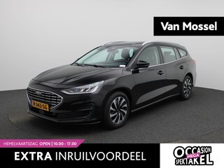 Ford Focus Wagon 1.0 EcoBoost Hybrid Titanium | Navigatie | Camera | Stoel + Stuurverwarming | Climate Control |