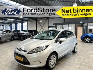 Ford Fiesta 1.25 Limited | 100% dealer onderhouden | Nieuw geleverd | Airco | Multifunctioneel stuur |