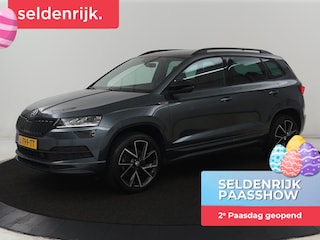 Skoda Karoq 1.5 TSI Sportline | Trekhaak | Stoelverwarming | Virtual Cockpit | Stuurverwarming | Carplay | Sportstoelen | Camera | Navigatie | Cruise control | Parkeerhulp