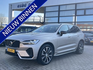 Volvo XC60 2.0 T6 Plug-in hybrid 350 pk AWD Plus Dark Navigatie Panoramadak Standkachel Elek Comfortstoelen Harman Kardon Leder Stoelverwarming v+a Camera Carplay 20 Inch Velgen Extra Getint Glas Long Range Bright Dusk Metallic 1e Eigenaar