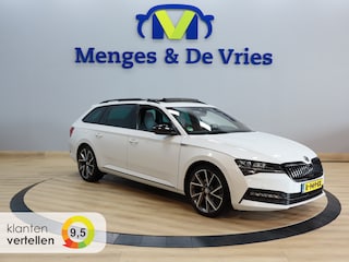 Skoda Superb Combi 1.5 TSI ACT Sportline Business Airco ECC | Panorama | Virtual | Trekhaak | Memory | Stuur\Stoelverwarming