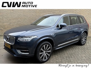 Volvo XC90 2.0 T8 390pk Recharge AWD Inscription | 7-persoons Wegklapbare trekhaak | Lederen interieur | 360 camera | Navigatie | Stoelverwarming&koeling | Stuurverwarming | DAB | LED | Adaptieve cruise / Pilot assist | Lane assist | Virtual cockpit | Apple CarPlay / Android Auto | Head up display | Elektrisch verstelbare stoelen met memory | Volledig onderhouden!
