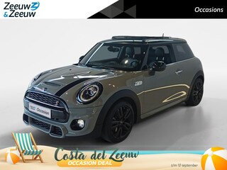 Mini Mini 2.0 Knightsbridge Edition *Automaat*Navigatie*Parkeersensoren*Climate Control*Schuif/Kanteldak*Stoelverwarming*Harman Kardon Audio*Lederen interieur*Vol opties!