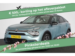 Citroën C4 Shine 50 kWh Pano Leder Stoelverwarming Head-Up 18" LMW