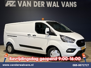 Ford Transit Custom 2.0 TDCI 130pk L2H1 Inrichting Euro6 Airco | Camera | LED | Cruisecontrol | Verwarmde voorruit Parkeersensoren, 2800kg trekvermogen, Bijrijdersbank