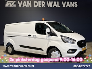 Ford Transit Custom 2.0 TDCI 130pk L2H1 Inrichting Euro6 Airco | Camera | LED | Cruisecontrol | Verwarmde voorruit Parkeersensoren, 2800kg trekvermogen, Bijrijdersbank