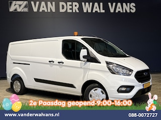 Ford Transit Custom 2.0 TDCI 130pk L2H1 Inrichting Euro6 Airco | Camera | LED | Cruisecontrol | Verwarmde voorruit Parkeersensoren, 2800kg trekvermogen, Bijrijdersbank