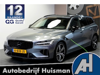 Volvo V60 2.0 T6 AWD 250kW/340pk Aut8 Recharge R-Design HARMAN/KARDON + SPORTSTOELEN + FOUR-C ONDERSTEL + MEMORY BESTUURDER + CAMERA + ADAPT.CRUISE + BLIS + LANE ASSIST + PILOT ASSIST + KEYLESS ENTRY&GO + STANDVERWARMING + ON-CALL + PARKSENSOREN + 19" LM-VELGEN!!